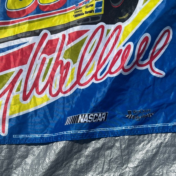 Vintage 2009 NASCAR Wincraft Racing KENNY WALLACE #55 Stock Car Racing Race Flag - Picture 6 of 6